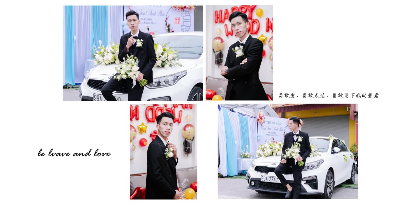 Báo giá dịch vụ quay video chụp ảnh cưới mới nhất 2025